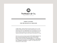 Tablet Screenshot of norbauer.com